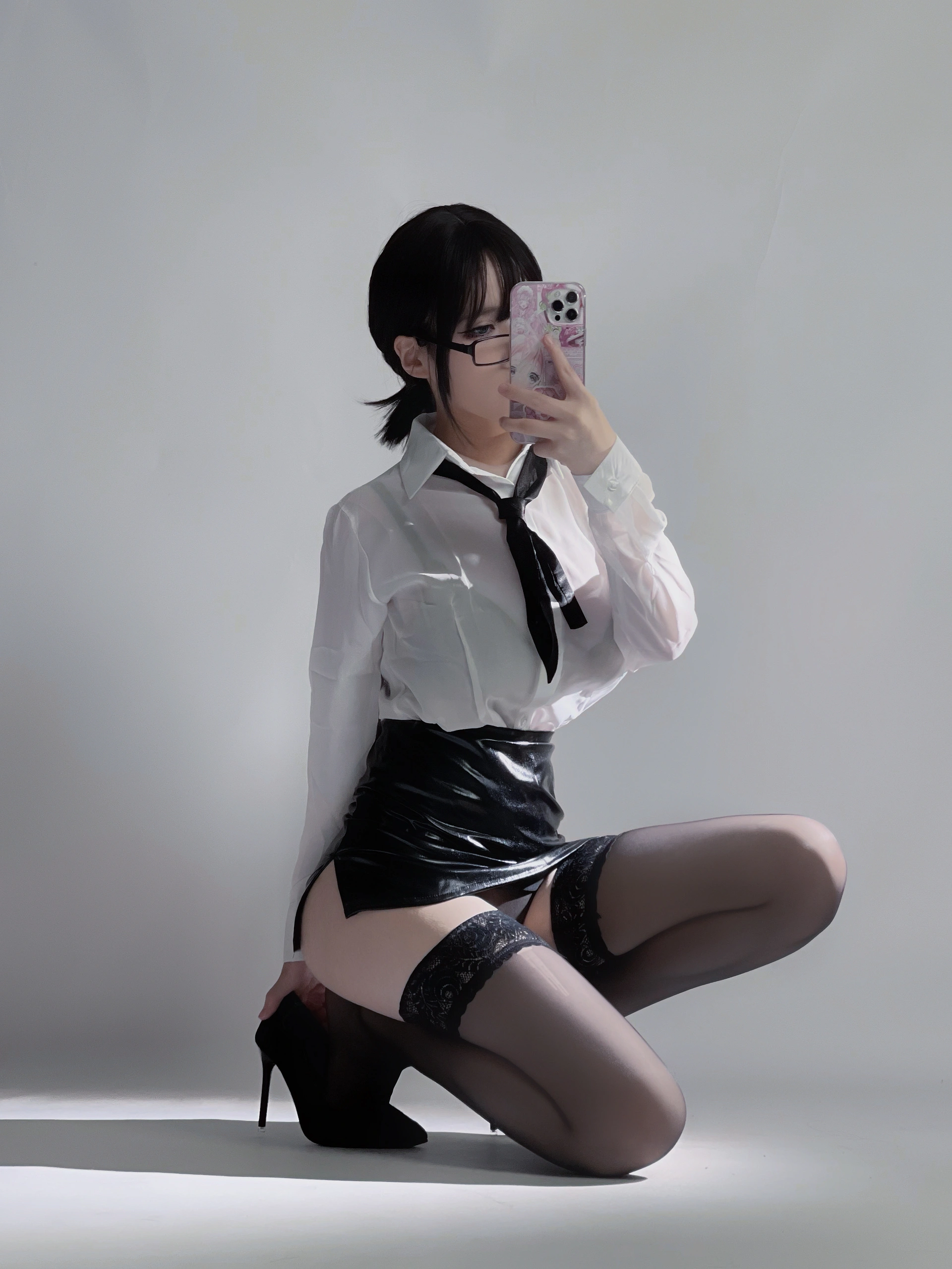 幼愛youmeko - NO.09 眼镜娘 自摄 1