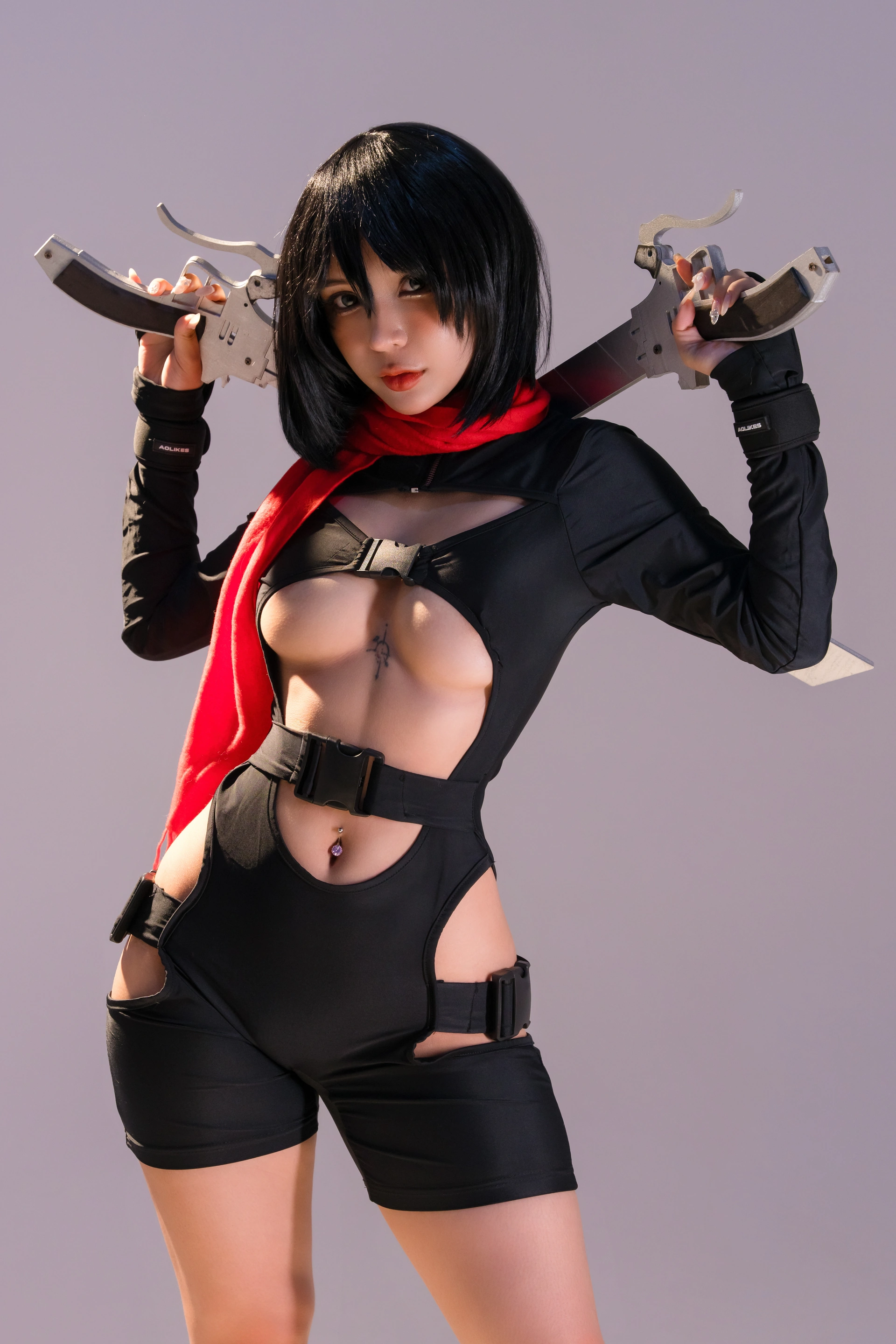 Umeko J - NO.67 Mikasa Ackerman Gym Attack on Titan 2